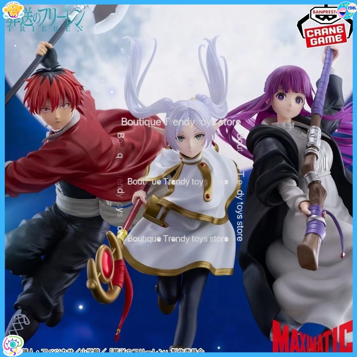 

Оригинальная фигурка Bandai BANPRESTO по аниме Frieren: Beyond Journey's End, Старк МАКСИМАТИК, Старк Фрирен Ферн, ПВХ, модель, игрушка