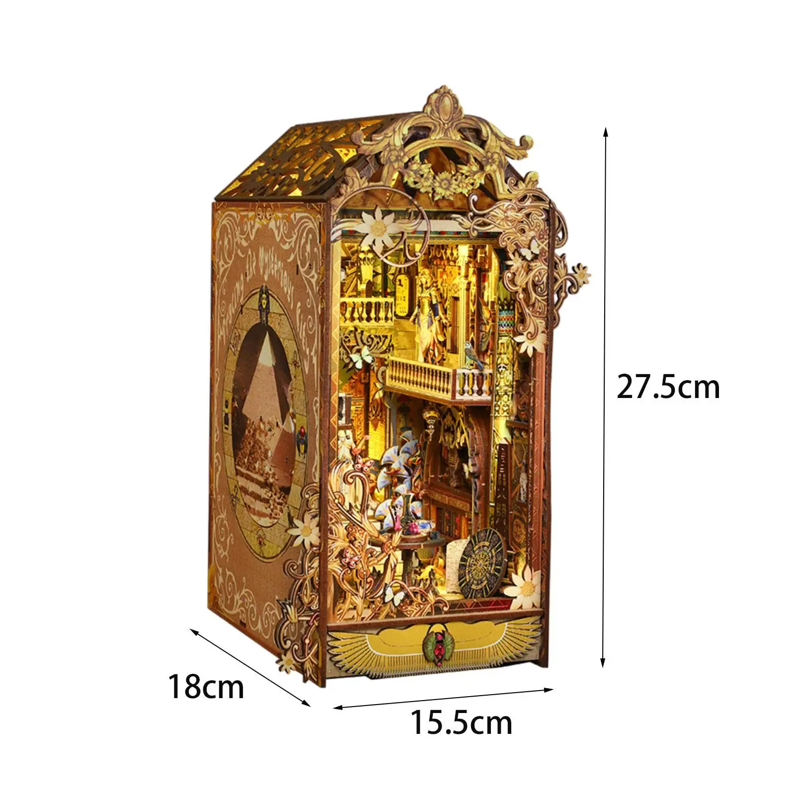 3D Wooden Doll House Crafts Collection Building Puzzles DIY 3D Wooden Puzzle