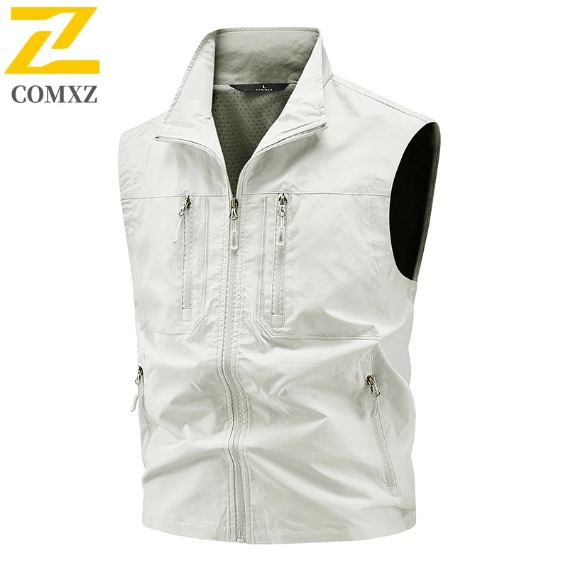 Multi Functional Men Vest Styles in Summer Comfortable Breathable Fashionable Versatile Fishing Camisole Commuting Jacket Vest