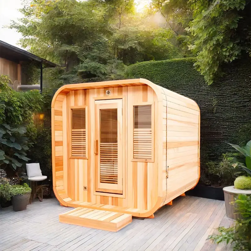 FL Sauna Three‑Person Family Sauna Cabin For Home Leisure Full Body Sweat Infrared Sauna Spa Unit