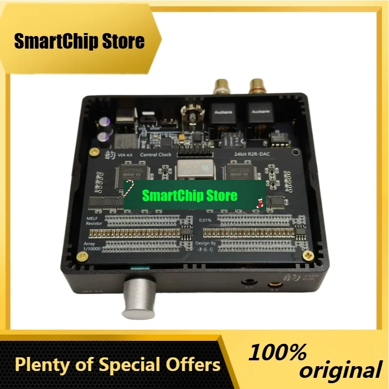 SmCpR2R Decoder V4 Zero Background Noise Precision Resistor (0.01%) Dynamic Compensation 24 Bit Decoder