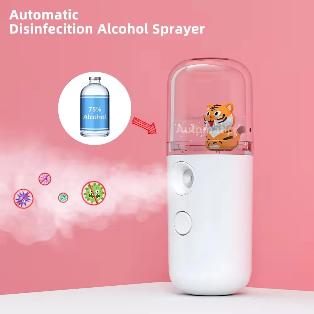 Facial Steamer 30ML Mini USB Nebulizer Humidifier Women Moisturizing Hydrating Nano Spray Beauty Skin Care Tool