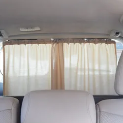 Aluminum Shrinkable Car Rear Windshield Side Window Sun Visor Blinds Curtain Automotive Sun Shade Anti UV Curtains Car Covers