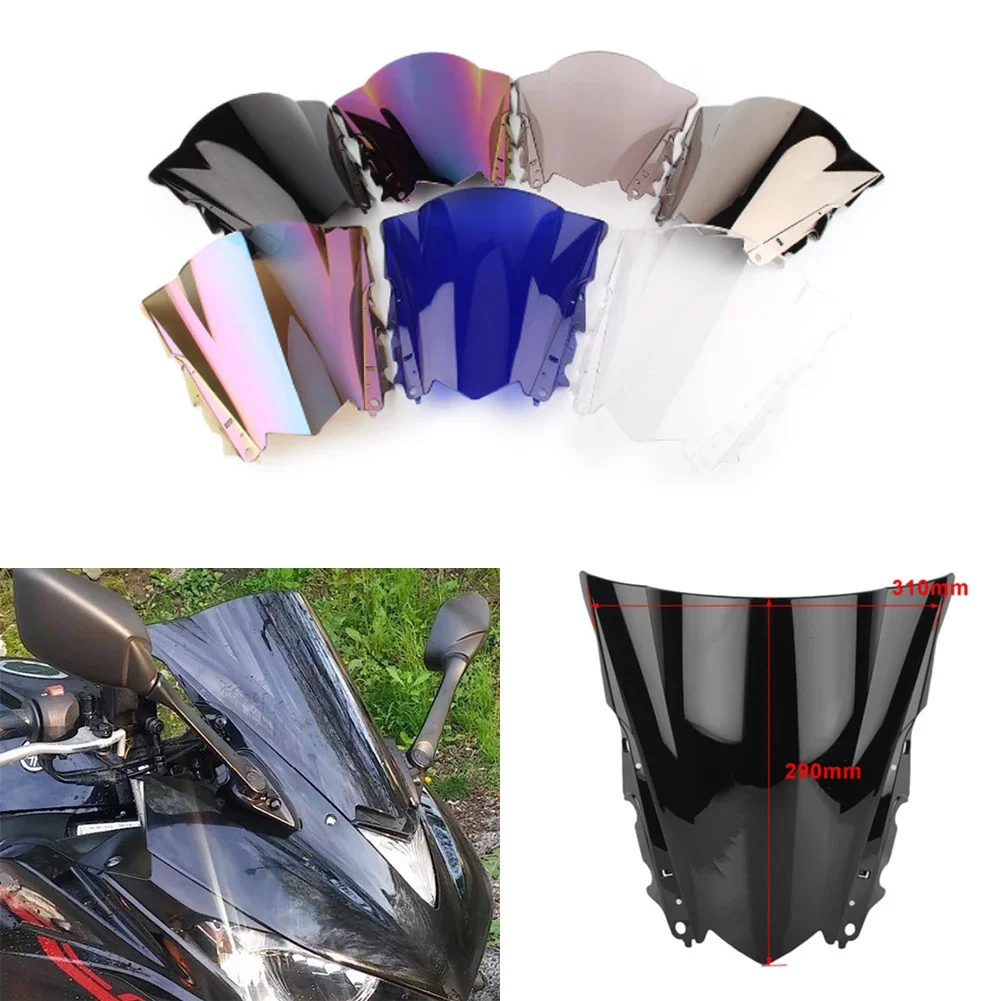 Motorcycle Windscreen Windshield Screen Deflector Protector For Yamaha YZF R25 R3 2013 2014 2015 2016 2017 2018 YZFR3 YZFR25