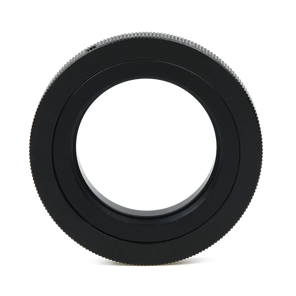 1pcs Lens Adapter Accessory Black Camera Metal Microscopes Mount Parts Ring T2-m42 Telescopes Thread Tool Practical