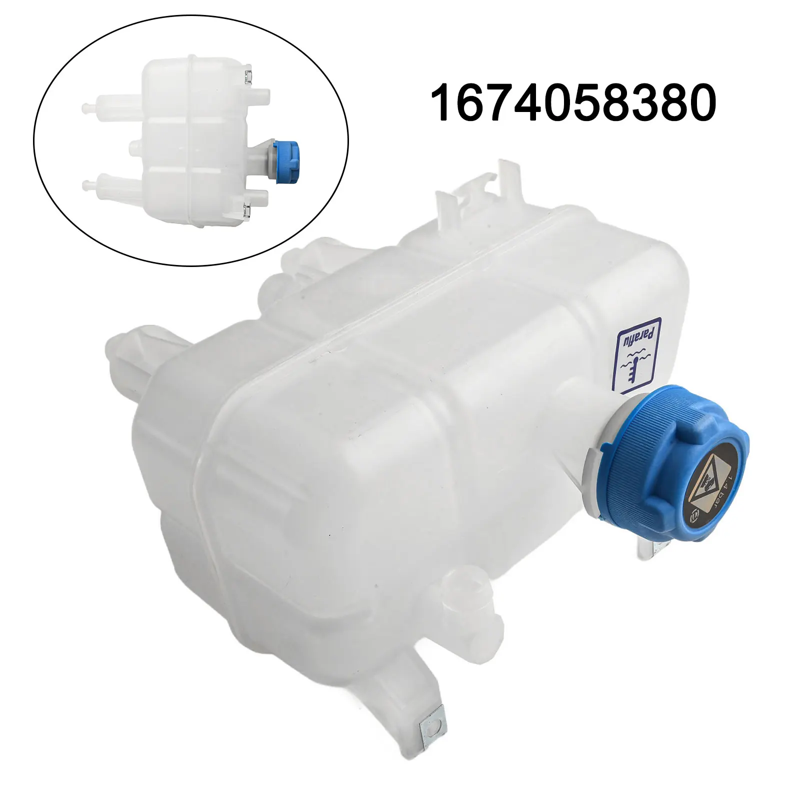 

Расширительный бачок охлаждающей жидкости для Fiat Ducato, Boxer, Replika 2014 года выпуска и новее, 1674058380