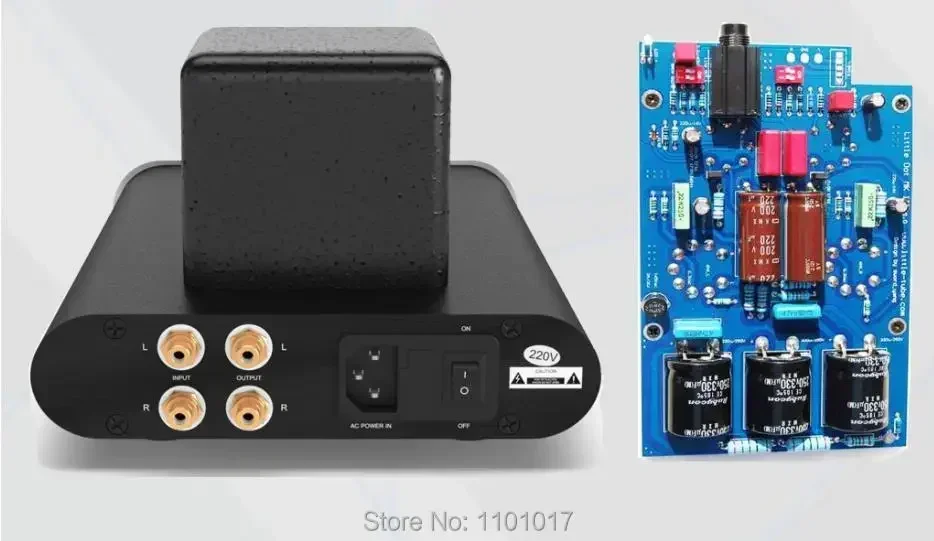 

Little Dot MK3 Tube Headphone Amplifier HIFI EXQUIS GE5654 6H6Π lamp headset amps