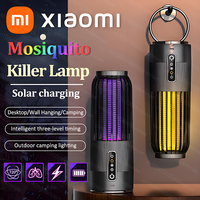 Xiaomi Mosquito killer Lamp Solar Charging Insect 360° Trap Camping Lantern Electric Swatter Out Indoor Repellent Time Function