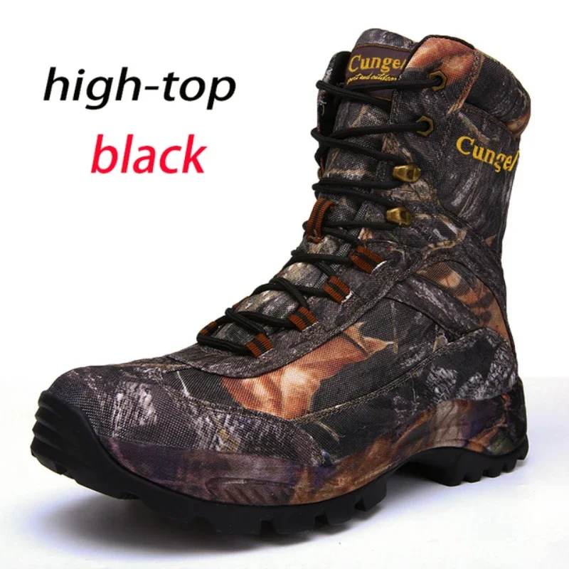 Man sneaker Shoes High Top Hiking Durable Waterproof  Anti-Slip Outdoor Climbing Trekking shoe shoe for men Low Boot 2024