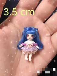 DIY home decoration BJD doll 3.5cm mini doll mini ornaments 3D real eye joints movable elements human ornaments