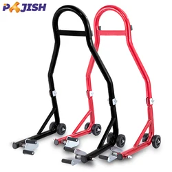 Motorcycle Modified Metal Repair Tools Muti-function Front Wheel Support Paddock Stand Bracket Folding Lifting Frame Universal