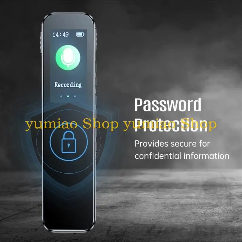 587B 64GB USB Voice Recorder MP3 Player with Noise Reduction for Journalists Reporter