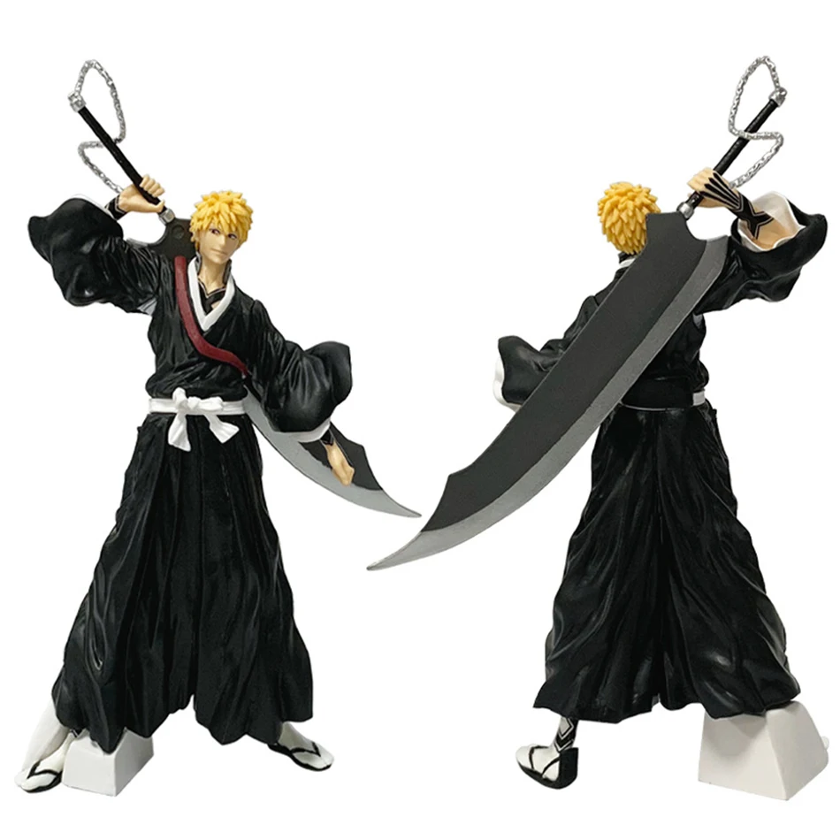 Anime Bleach Anime Figure Kuchiki Byakuya Kurosaki Ichigo Action Figure Toushirou Figurine Statue PVC Model Collection Toy Gift view 4