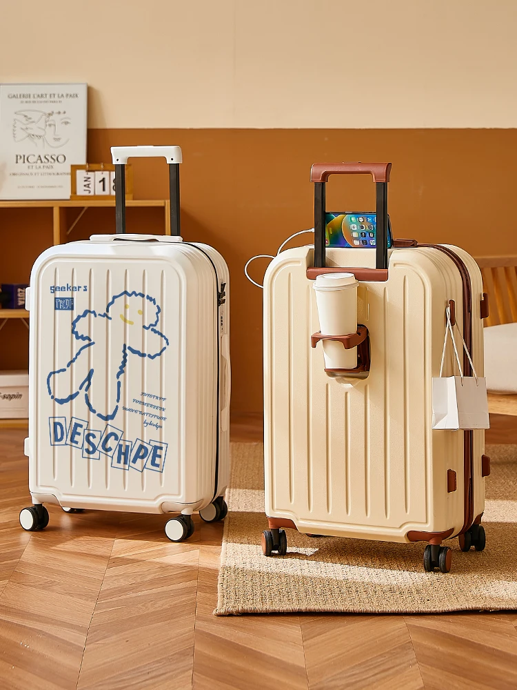2024-new-cute-cartoon-lage-suitcase-for-students-and-travelers-zipper-pull-rod-carryon-bag-ex-high-value-abs-pc-material