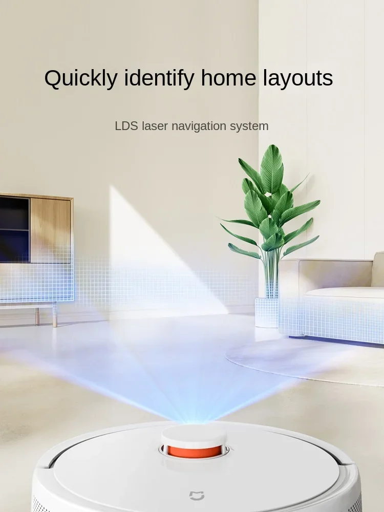 XIAOMI MIJIA sweeping robot sweep mop all-in-one automatic home intelligent 3C enhanced version пылесос робот xiaomi seksrobotu