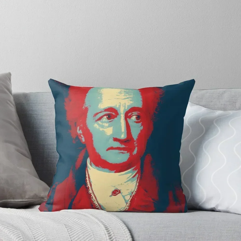 Popart Johann Wolfgang von Goethe Throw Pillow Sofa Cushion Cover sleeping pillows Christmas Cushion For Home pillow