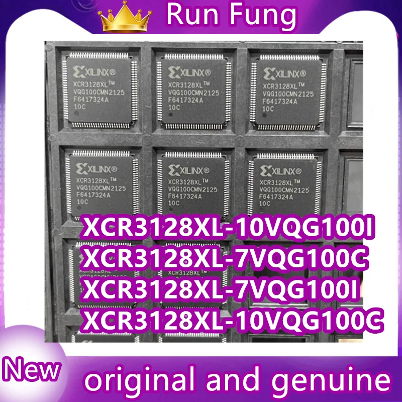 

XCR3128XL-7VQG100I XCR3128XL-7VQG100C XCR3128XL-10VQG100I XCR3128XL-10VQG100C Микросхема IC 100% новая, оригинальная, в наличии 1 шт./лот