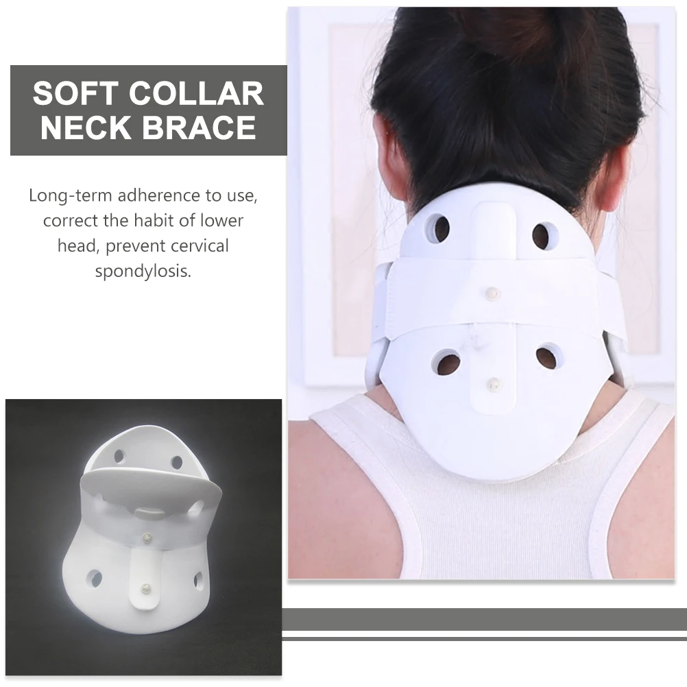 

Neck Brace Fixing Strap Support Polymer Correction Soft Neck Universal Unisex Adjustable Comfortable Cervical