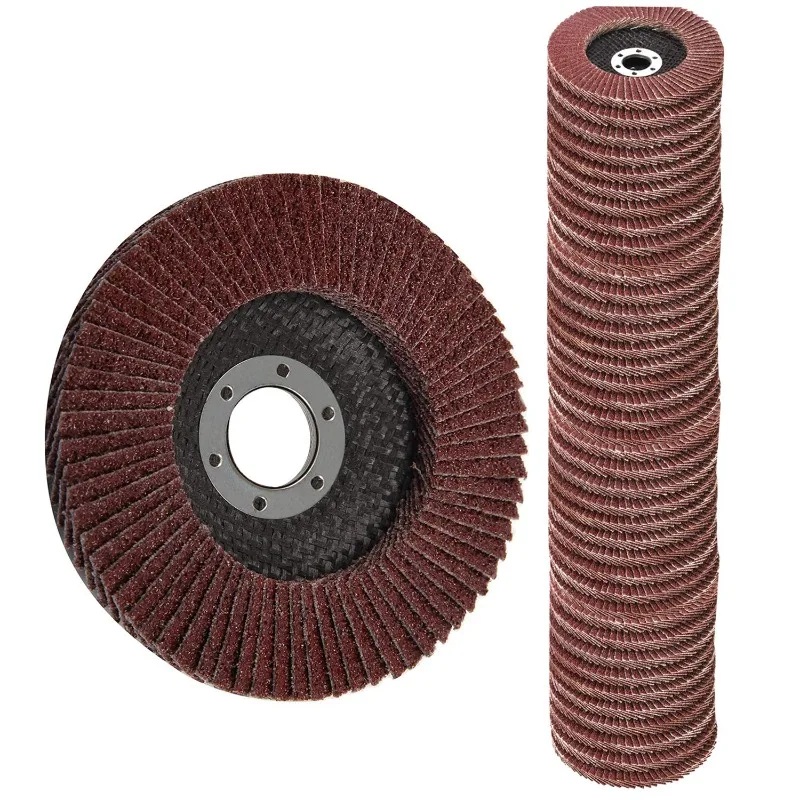 

Flap Discs 40 PCS 4.5 Inch - 40 60 80 120 Grit Grinding Discs 4 1/2 Assorted Sanding Grinding Wheels,Aluminum Oxide Abrasives