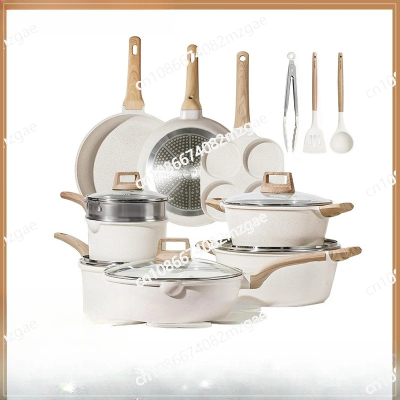 

Granite Pot Set, Kitchen Supplies, Full Set of Maifanshi Non-stick Pan