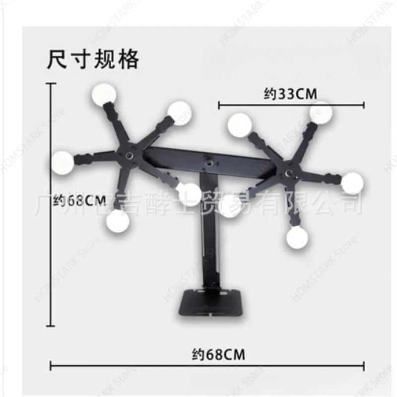 Target House Magnetic Double-Head Ferris Wheel Target, 360° Rotating Auto Reset Target, Accessory For Slingshot Pellet Shooting