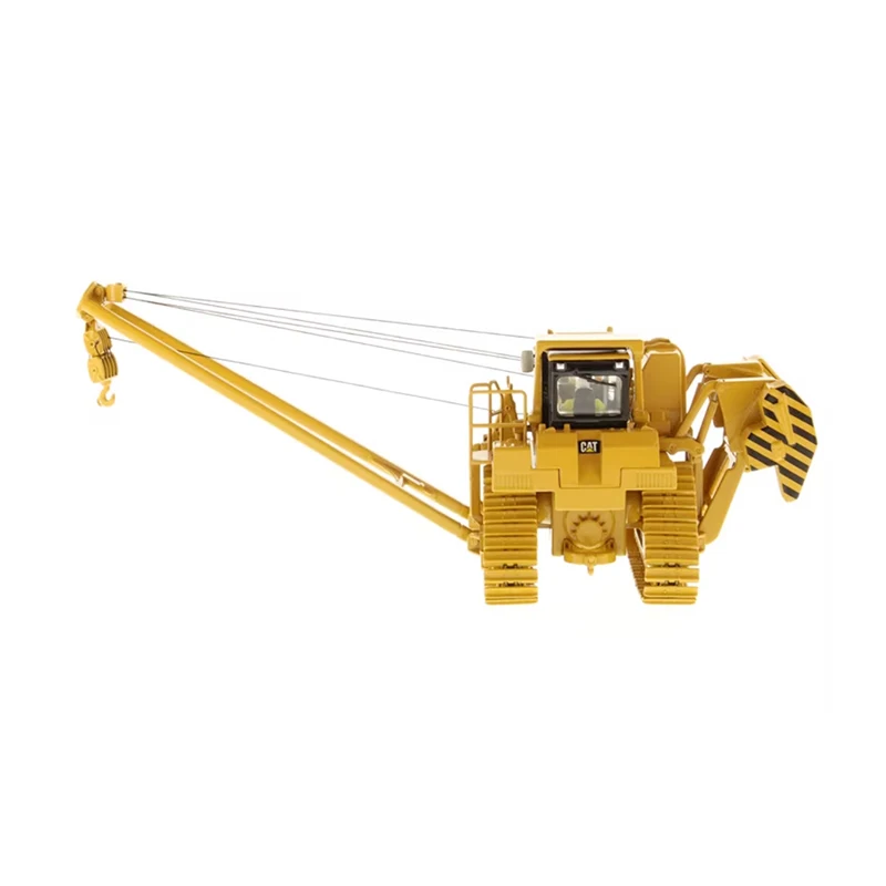 DM دييكاست 1:50 مقياس CAT 587T آلة طبقة الأنابيب سبيكة لودر أطفال بالريموت كنترول نموذج 85272C مجموعة عرض الديكور هدية