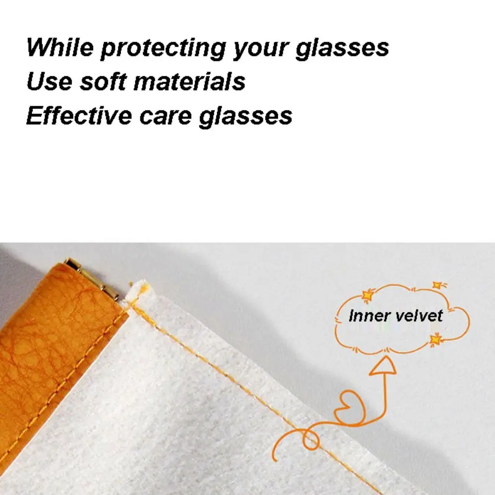 Automatic Closing Sun Glasses Case PU Leather Soft Shell Eyewear Storage Bag Waterproof Portable Sunglasses Protective Cover