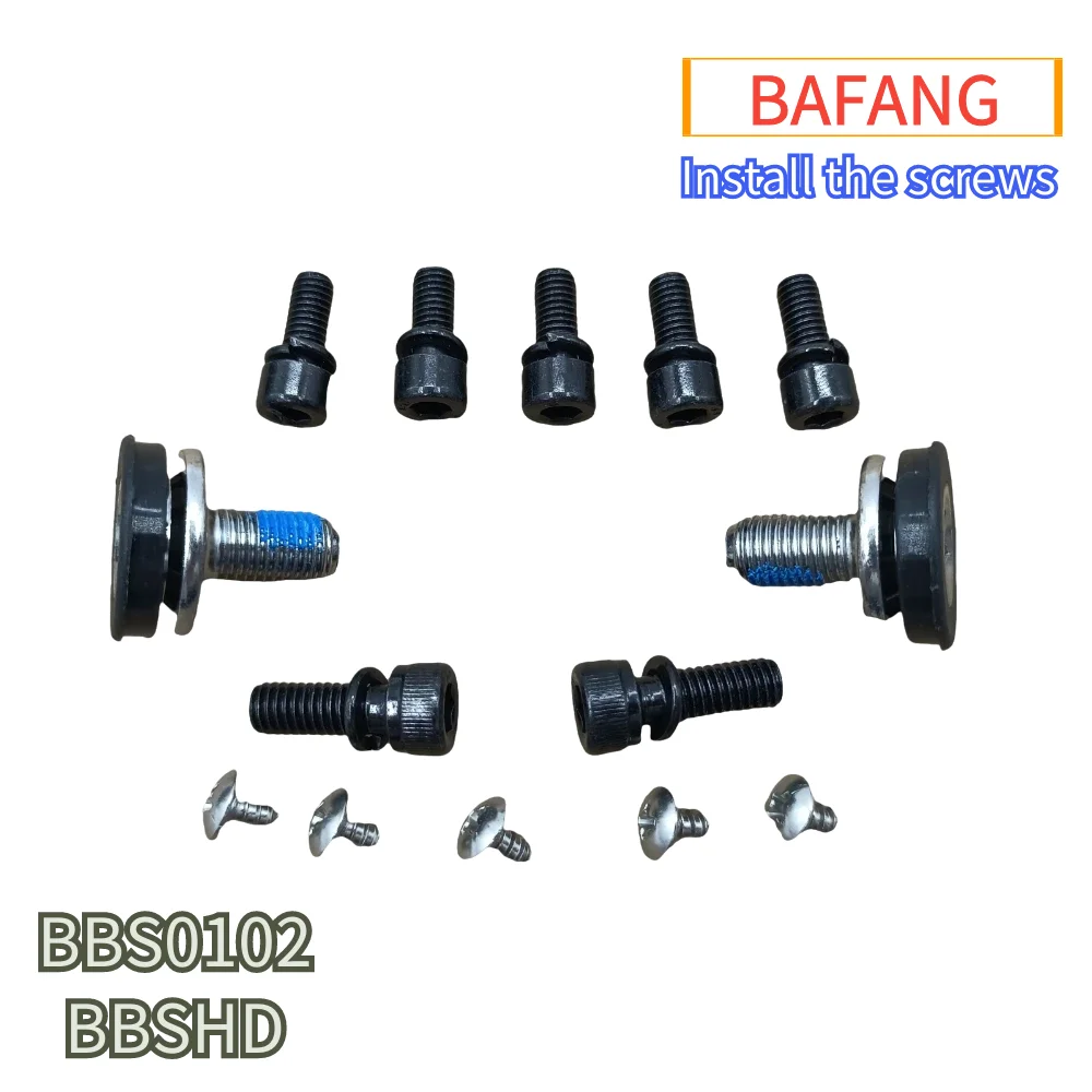 Bafang MID Motor Mounting Screw M615 G320 G340 Mounting Screw Fixing Screw Chainring Nut BBS01 02 Special BBSHD