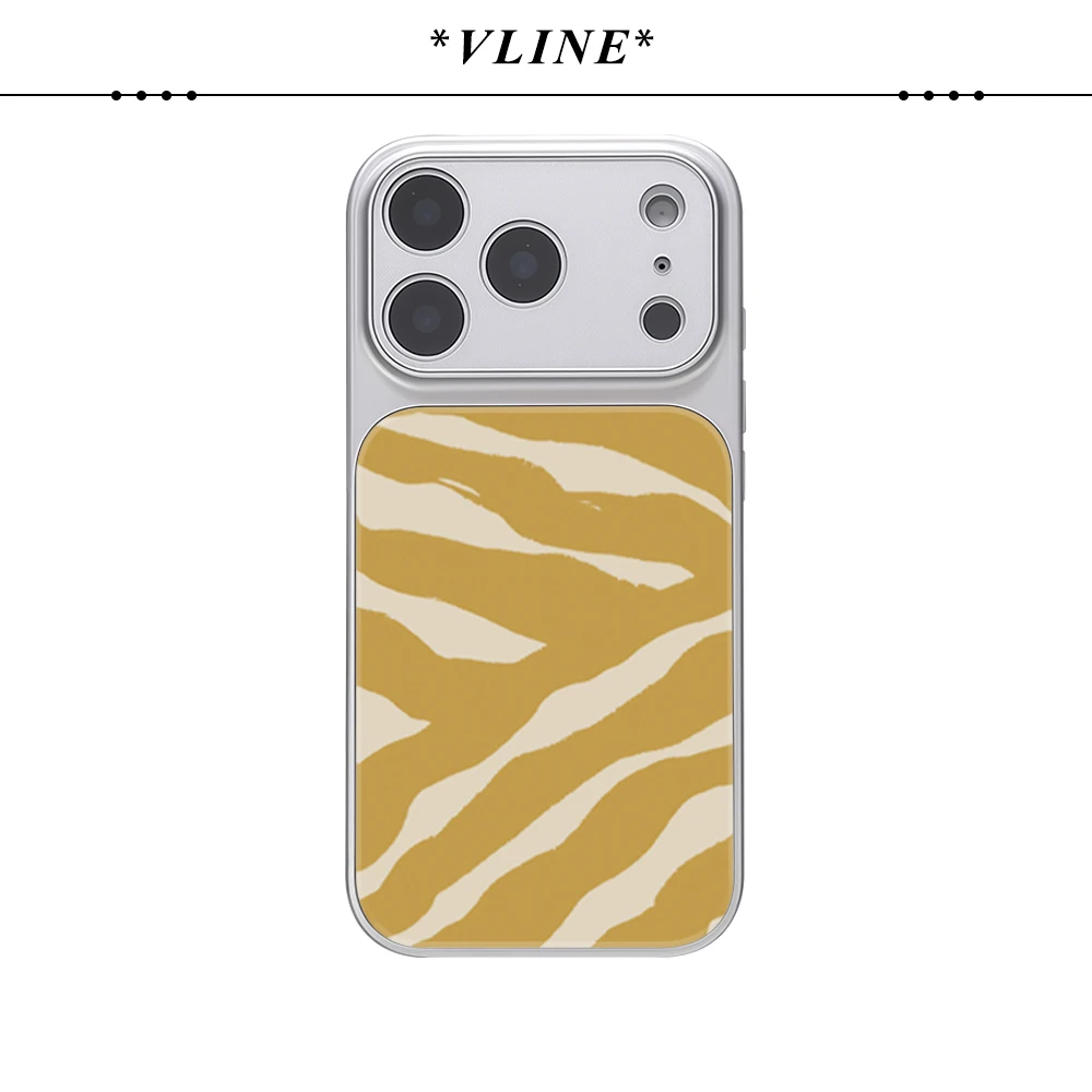 Weiße Muster auf Gelb iPhone17 Must-Haves Luxus-Glas-Handyhülle für iPhone 17 16 15 14 13 Pro Max 17Air