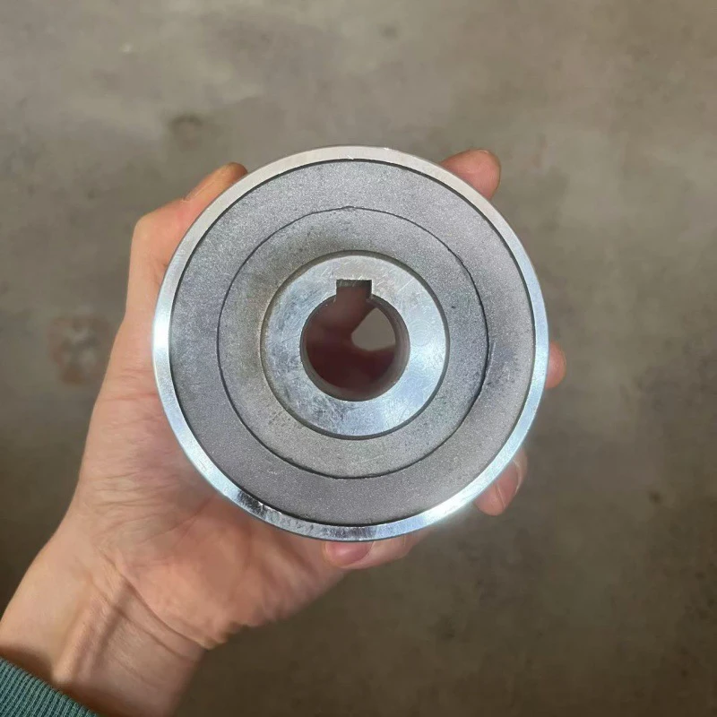 

Одноразъемный ременной шкив двигателя типа A, алюминиевый шкив 2070 для компрессора 2065, аксессуары для электроинструментов