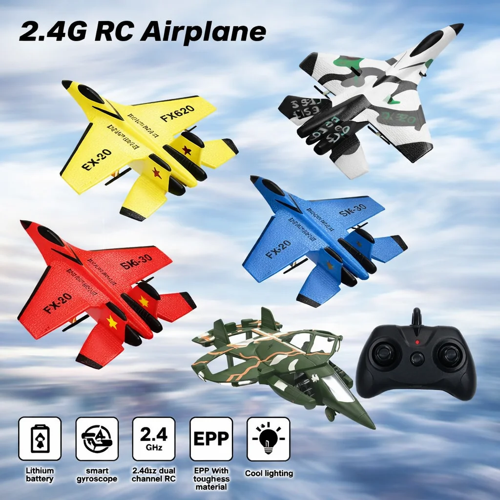 

Радиоуправляемый самолет SU35 F22 K500 MAX, истребитель на радиоуправлении 2.4G, пенопластовый планер FX620, игрушки-самолеты из EPP для детей