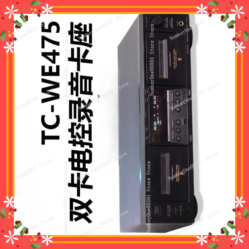 

Dual Cassette Deck Recorder 2-Way Tape Deck Player with Auto Reverse Hi-Fi Stereo Sound Vintage Audio Equipment Not Brand New