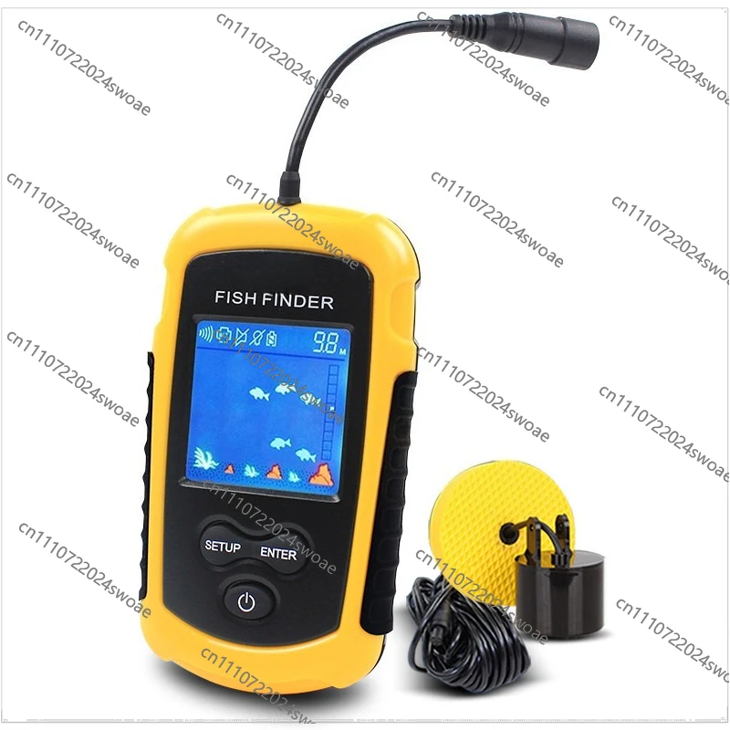 Sonar Fish Finder Visual High Definition Fish School Detector Fishing Sonar Fishing Finder