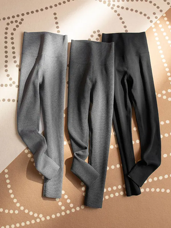 

Authentic Thiened Yoga Pants Women's High Waist Leggings Abdomen Lifting Butt Enhancing Long Pants Casual Bot