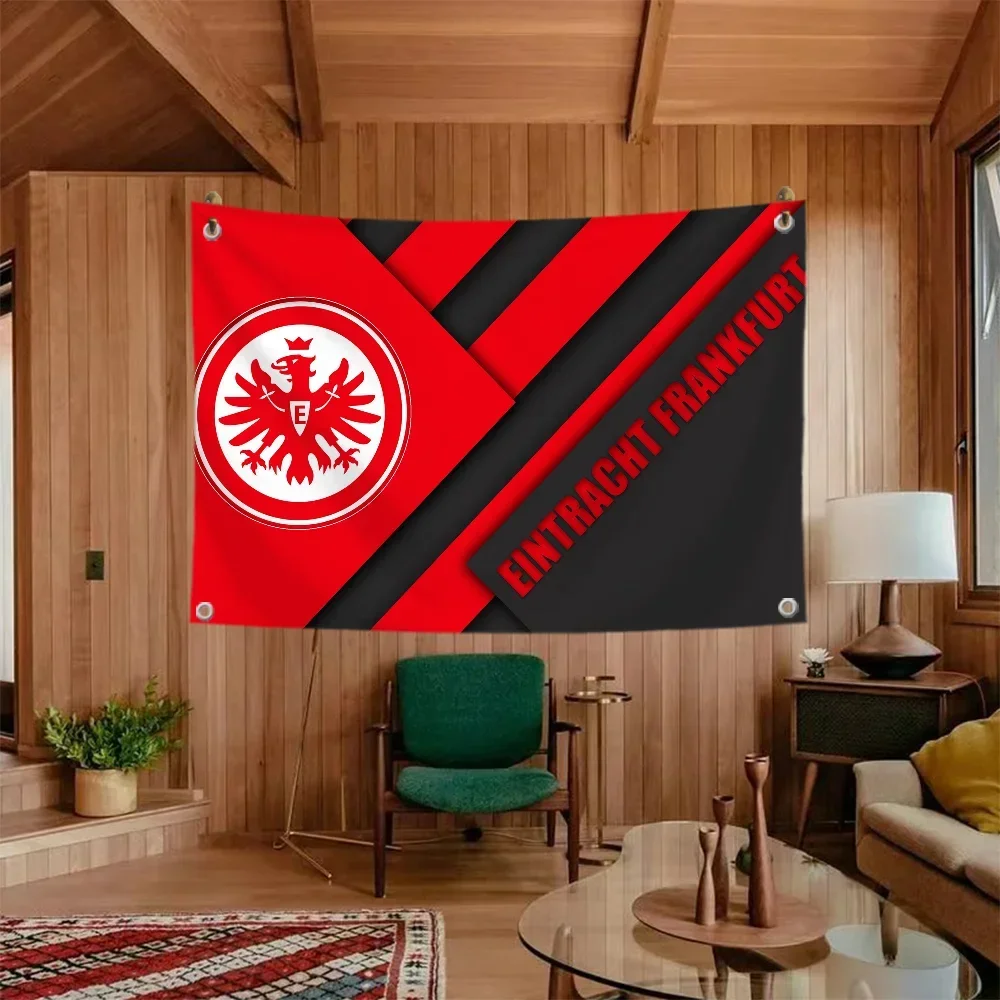 Garden Flag Flag Outdoor Decorations Penetration Eintracht Frankfurt Decorative Flags and Banners Room Decor Y2k Wall Decoration