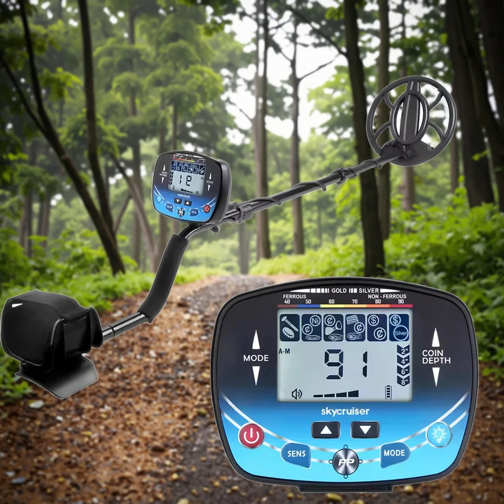 TX-910 Underground Gold Detector Portable High Sensitivity Metal Finder for Treasure Hunting