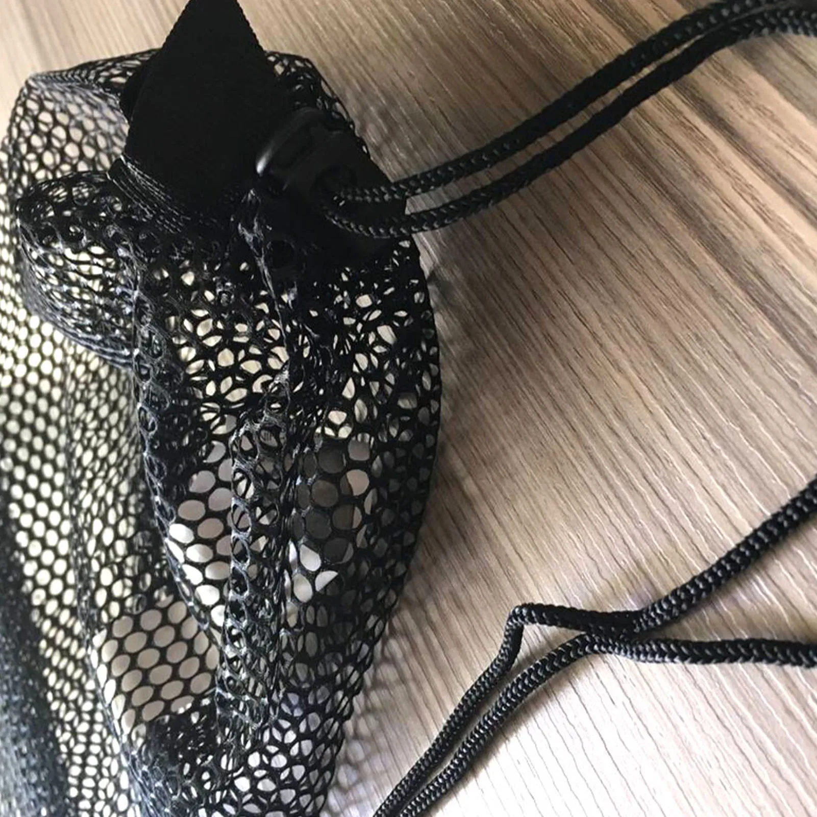 Diving Drawstring Mesh Bag Quick Drying Durable Diving Mesh Bag for Diving Snorkeling Underwater