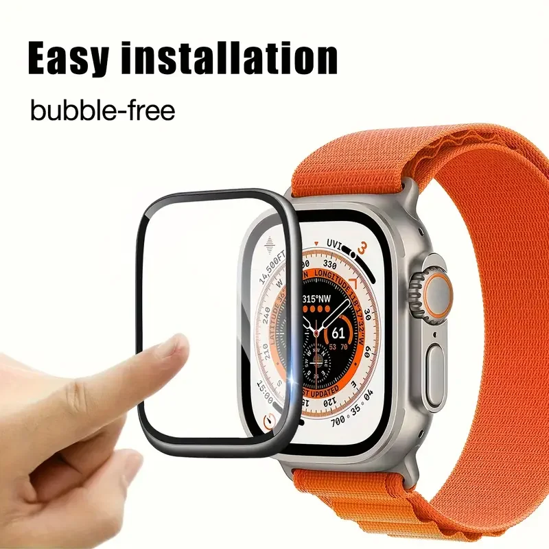 3D-пленка для Apple Watch ultra 49 мм, серия 7/8 41 мм, 45 мм, 42/38 мм (не закаленное стекло), защитная пленка для экрана iwatch 6 5 4 3 Se 40 мм 44 мм
