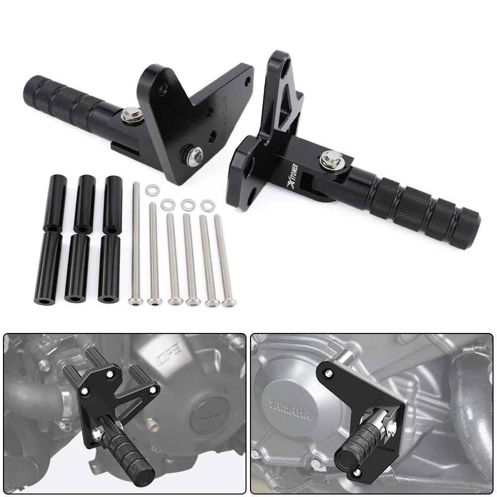 

Rider Adjustable Footpeg Kit For Yamaha MT-09/ SP 2021-2023 Tracer 9 GT 2021-2022 Tracer 9 GT + Adjustable Highway Peg Mounts