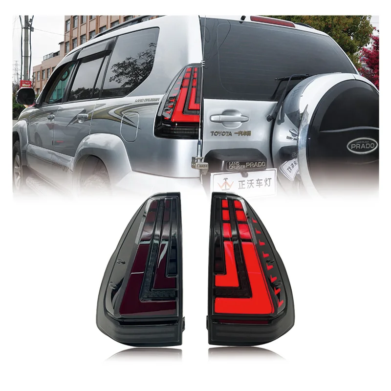 

ZHENGWO 2003-2009 New Design 4x4 Auto Tuning Accessories LED Tail Lamp For Toyota Prado And Lexus GX470