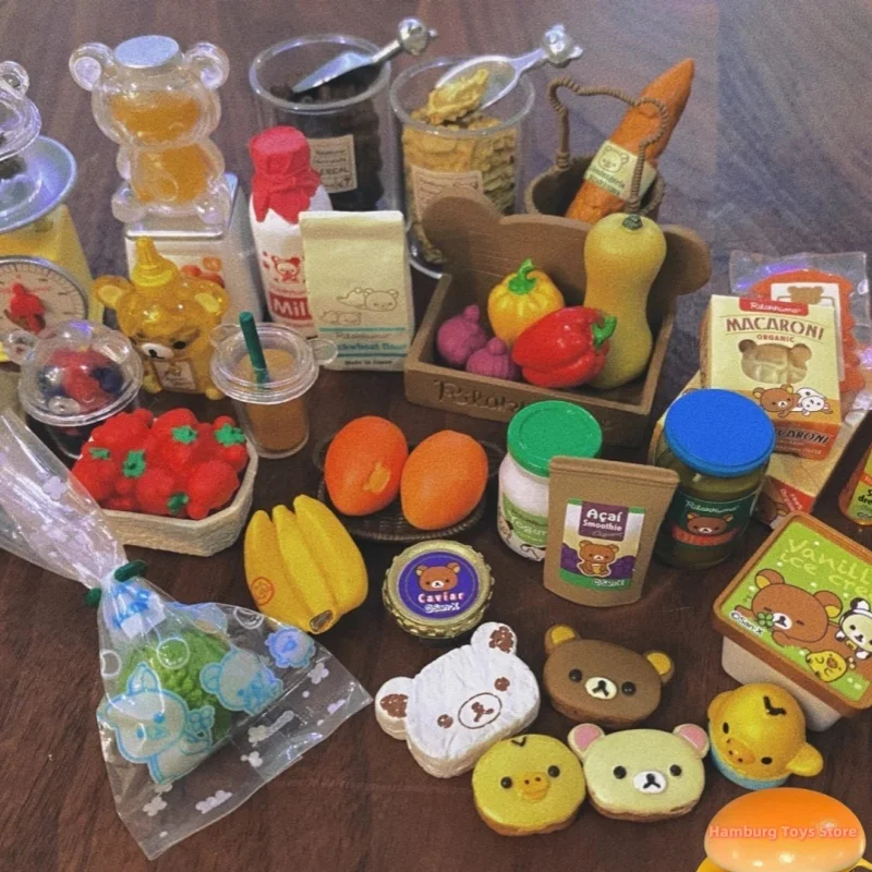 

Re-Ment リ◆マEasy Bear'S Natural Market Покупки Холодильник Еда Удобство Storere-Ment Миниатюрзация Фигурка Подарок