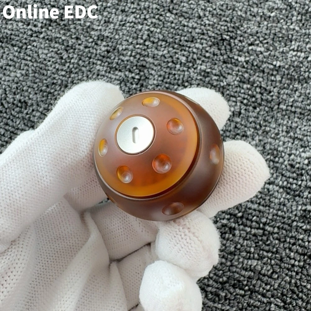 Juguetes EDC usados 42.COSMO Death Star PEI Rotor mecánico Gyro Metal Fidget Spinner aparatos de escritorio Fidget Spinner Spinning Tops Cool