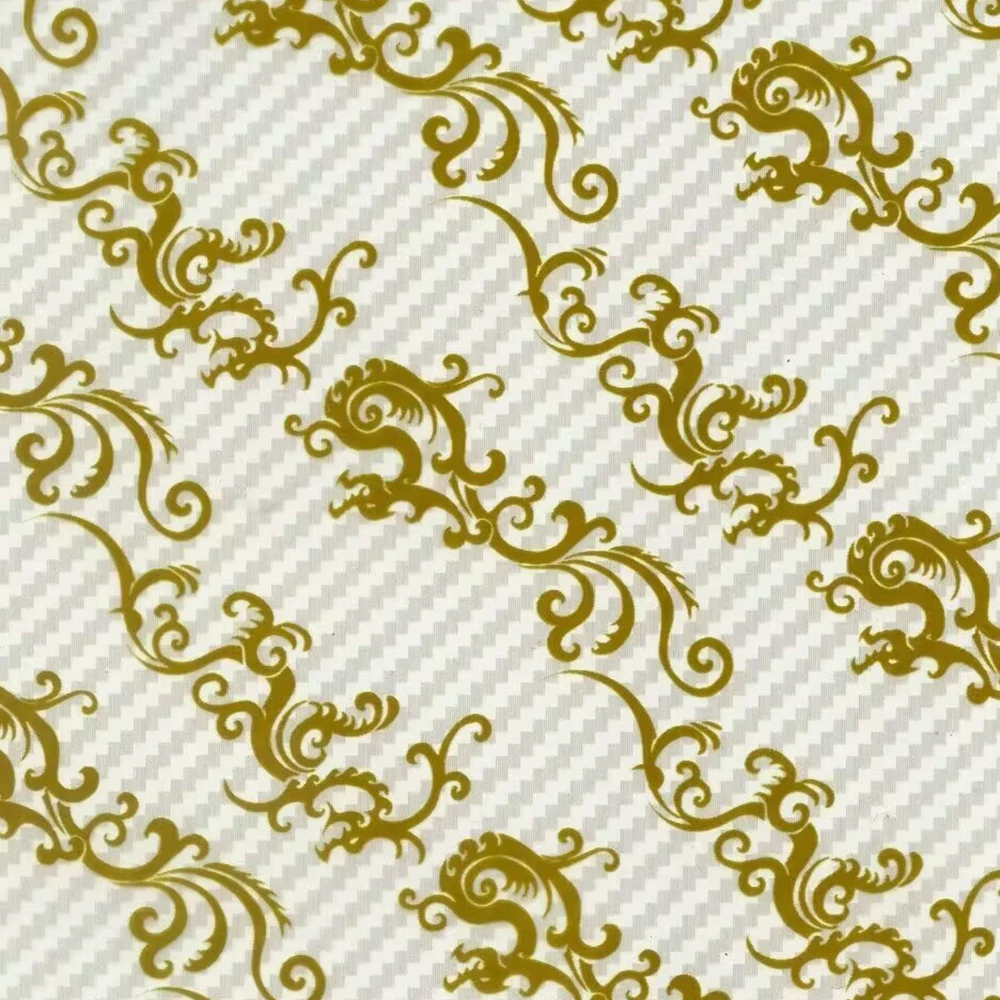 

Длина 20 м, золотая пленка для переноса воды, узоры пленки для печати, ширина 50 см, кубическая печатная пленка WDF1753-2