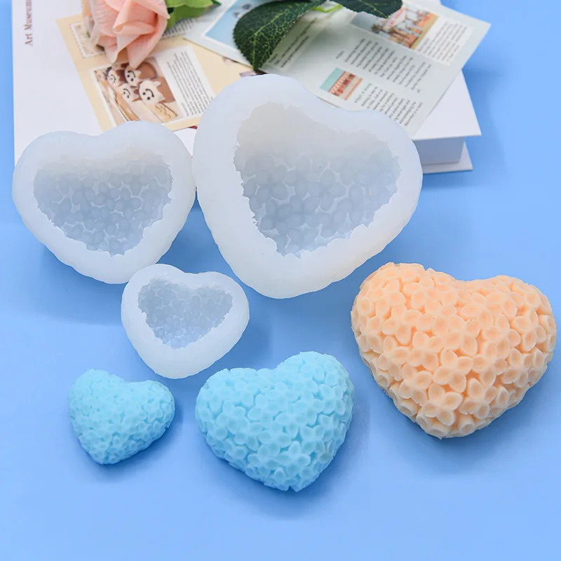 

Flower Love Shape Silicone Mold Cake Cup Chocolate Cake Mold DIY Baking Ice Cream Mould Bakeware Pudding Jelly Kitchen Tools