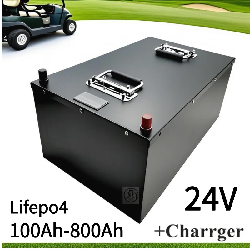 

24V 100Ah Lifepo4 Battery 200Ah 300Ah 400Ah 500Ah 600Ah 800Ah 1000Ah Lithium Iron Phosphate for 2KW Solar System RV Outdoor