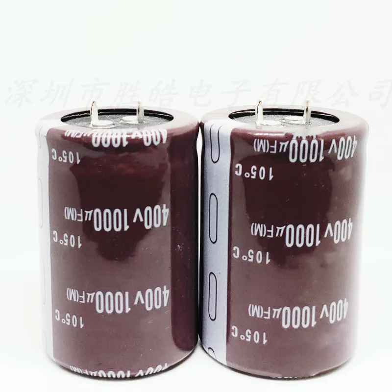 （1PCS）400v1000uf   Electrolytic Capacitor   Volume：35x50mm  High Quality   Hard Feet