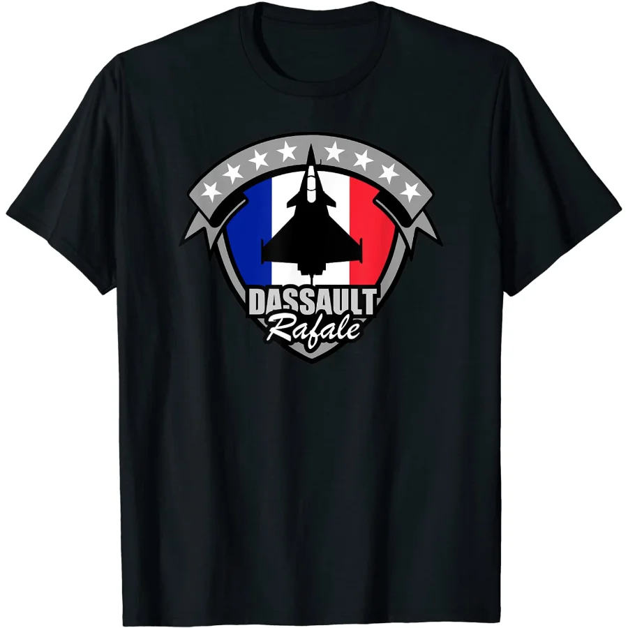 

Dassault Rafale French Fighter T-Shirt. Summer Cotton Short Sleeve O-Neck Mens T Shirt New S-3XL