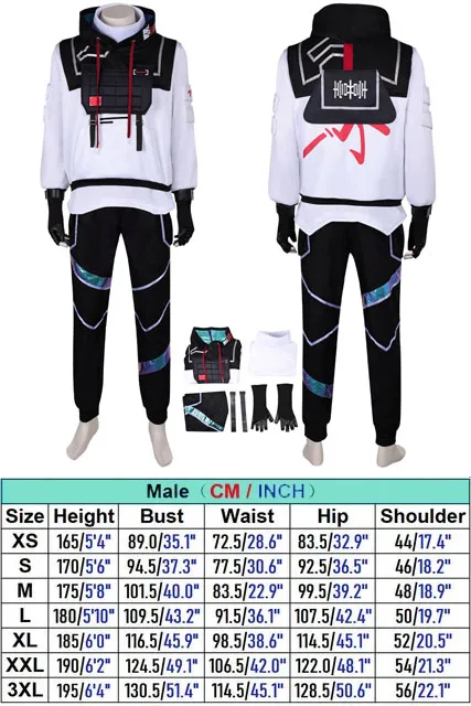 Spiel Valor ant ISO Gekko Kiljoy Deadlock Cosplay Hoodie Hut Kostüm Erwachsene Männer Golves Outfits männliche Rollenspiel Fantasie Phantasie Kleidung