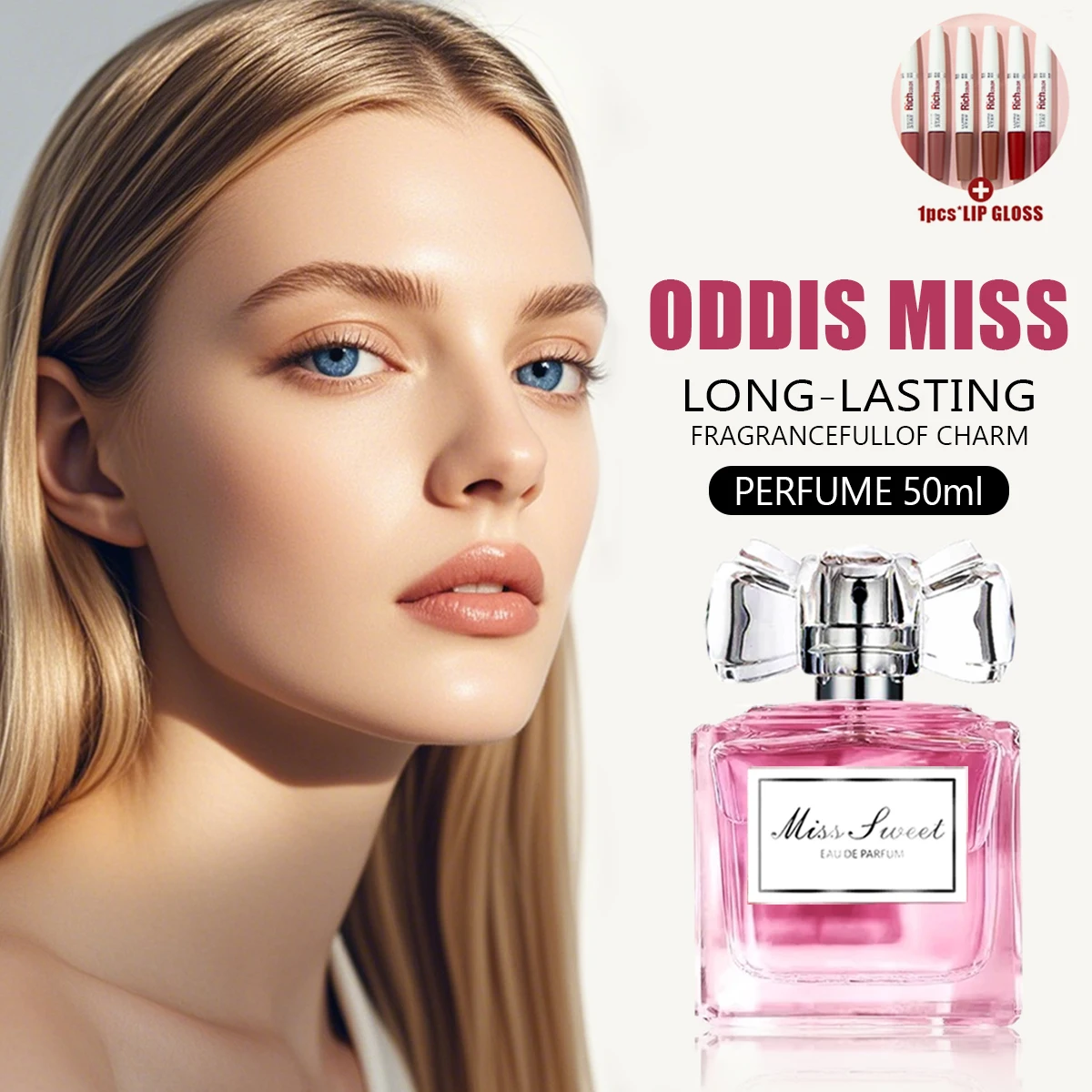 

Original 50ml Women's Perfume Fresh Natural Floral Fragrance Long-lasting Fragrance Date Romantic Temperament Perfume