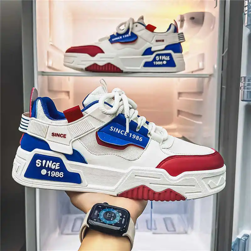 

Ecoleather Thick Bottom Men Loafer Training Vip Luxury Brand Sneakers Famous Brands Shoes Sport High-quality Teniz Sepatu